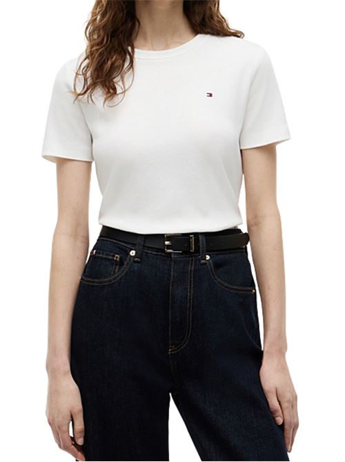 T-shirt slim fit Tommy Hilfiger | WW0WW40587YBL